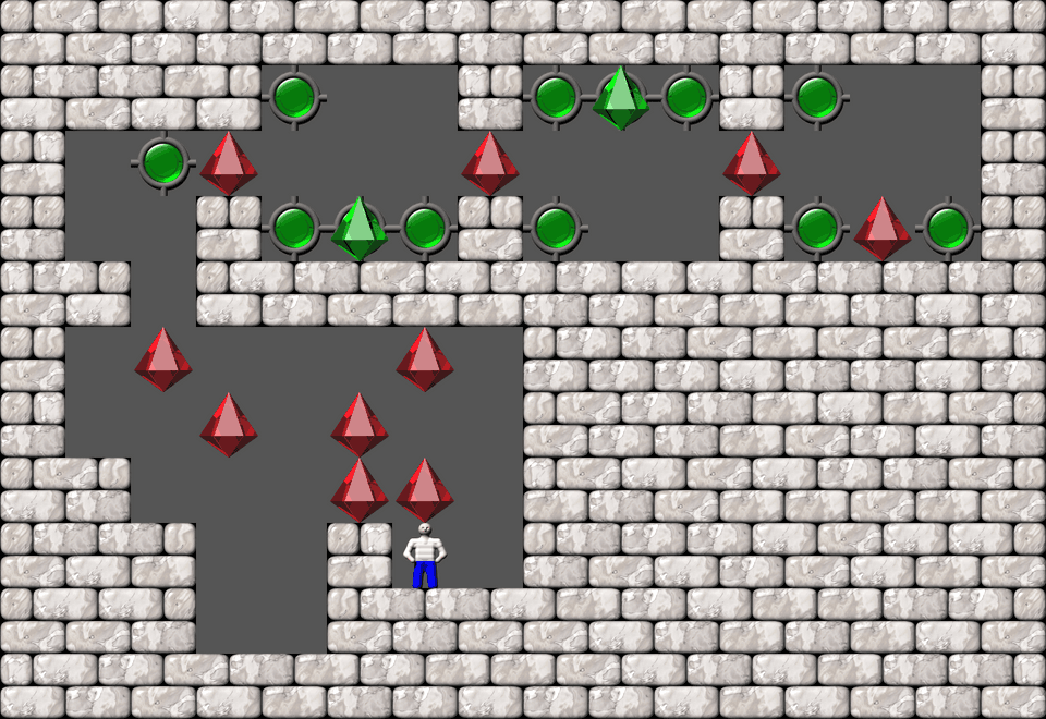 Sokoban More Bugs collections level 639